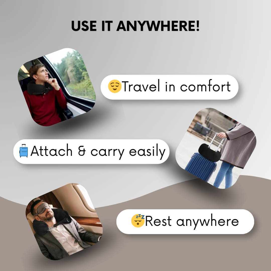 2-in-1 Travel Pillow That Holds What Your Bag Can’t
