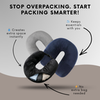 2-in-1 Travel Pillow That Holds What Your Bag Can’t